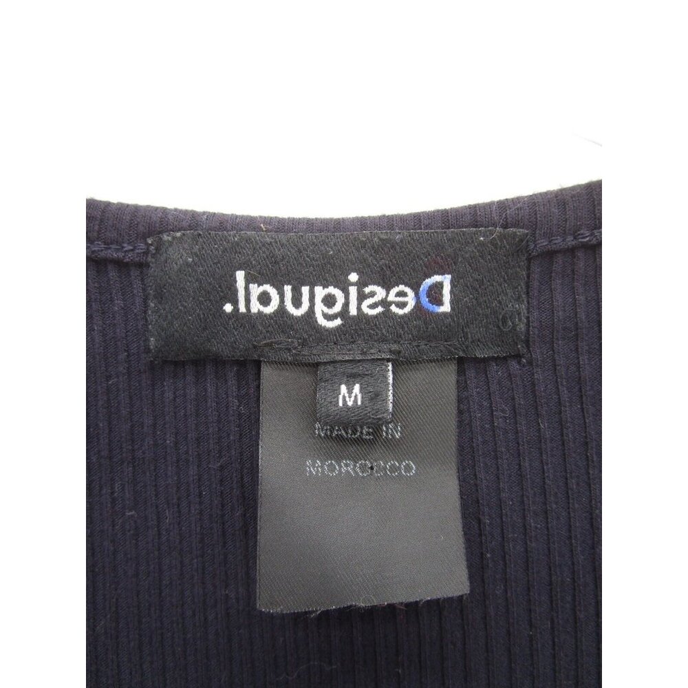 Desigual Sweater Medium Pullover Floral Abstract … - image 8